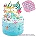 Mermaid Tails Birthday Under The Sea Decorations Supplies Kit for Birthday, Bridal & Baby Shower Themed Let's Be Little Mermaids Party - Premium Quality by PomPomGLAM