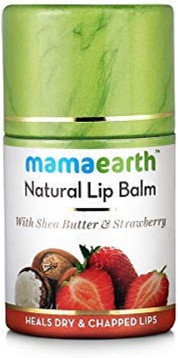 mamaearth lip balm strawberry