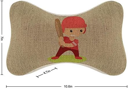 伊豆ちゃん キッド野球選手 運転快適 低反発ネックパッド ビューティー 2個セット 車用品 ネックパッド クッション 運転快適 車 バイク 頚椎サポート 首枕 運転 ネックピロー ドライブ用品 B0875p5659 新作製品 世界最高品質人気 正規品送料無料 100 品質保証 激安