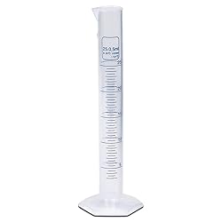25ml Plastic Graduated Cylinder, Printed
