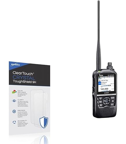 Bruni 2x Écran protecteur pour Icom IC-7851 Protecteur d'écran