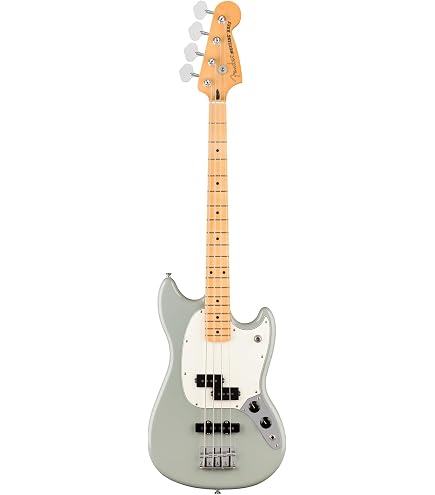 Amazon.com: Fender Player II Mustang Bass PJ, Maple Fingerboard