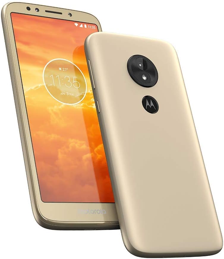 Motorola Moto E5 Play 16GB XT1920 Dual SIM 5.3" LTE Factory Unlocked Smartphone - International Version (Gold)