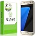 IQShield Screen Protector Compatible with Samsung Galaxy S7 (Updated Design)(Case Friendly) LiquidSkin Anti-Bubble Clear TPU Film