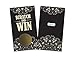 Scratch & Win Scratch Off Game Black & Cream Lace Card Set 25 Cards (24 Sorry 1 Winner) Kit for Bridal Wedding Guests Party Favors Games My Scratch Offs