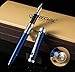 erofa Regal Prince Commemoration Collection Fountain Pen Blue Color, Classic Design, Medium Nib Gift Box Set & Ink Refill Converter
