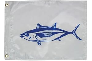 TAYLORMADE Taylor Made Products, Fisherman's Catch Flag, Fish Pennant, Nylon, 12 inch x 18 inch