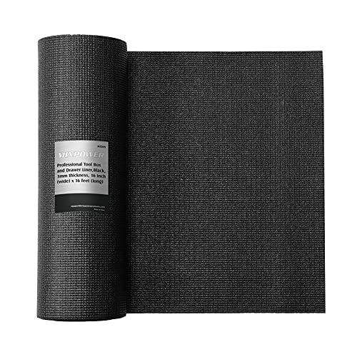 MIXPOWER Professional Tool Box Liner and Drawer Liner,Easy Cut NonSlip