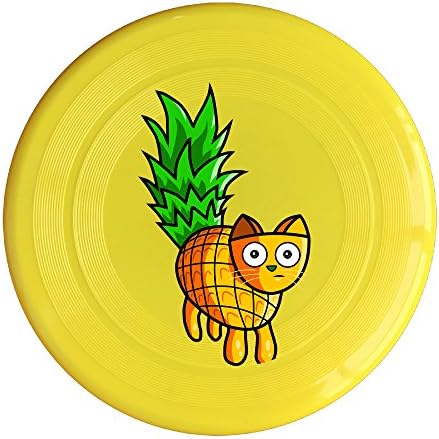 Uhouq Pineapple Cat Frisby Size One Size Yellow