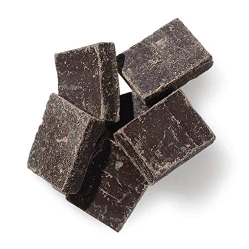 Barry Callebaut Chocolate Liquor Chunks - Unsweetened Chocolate Chunks - Cocoa Mass Chunks - Cacaoholic Resealable Stand Up Pouch | 5 Pound