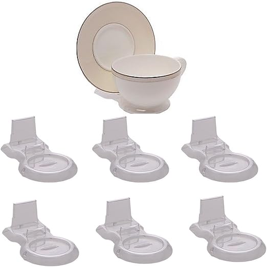 Amazon Com Hohiya Tea Cup And Saucer Display Stand Holder China
