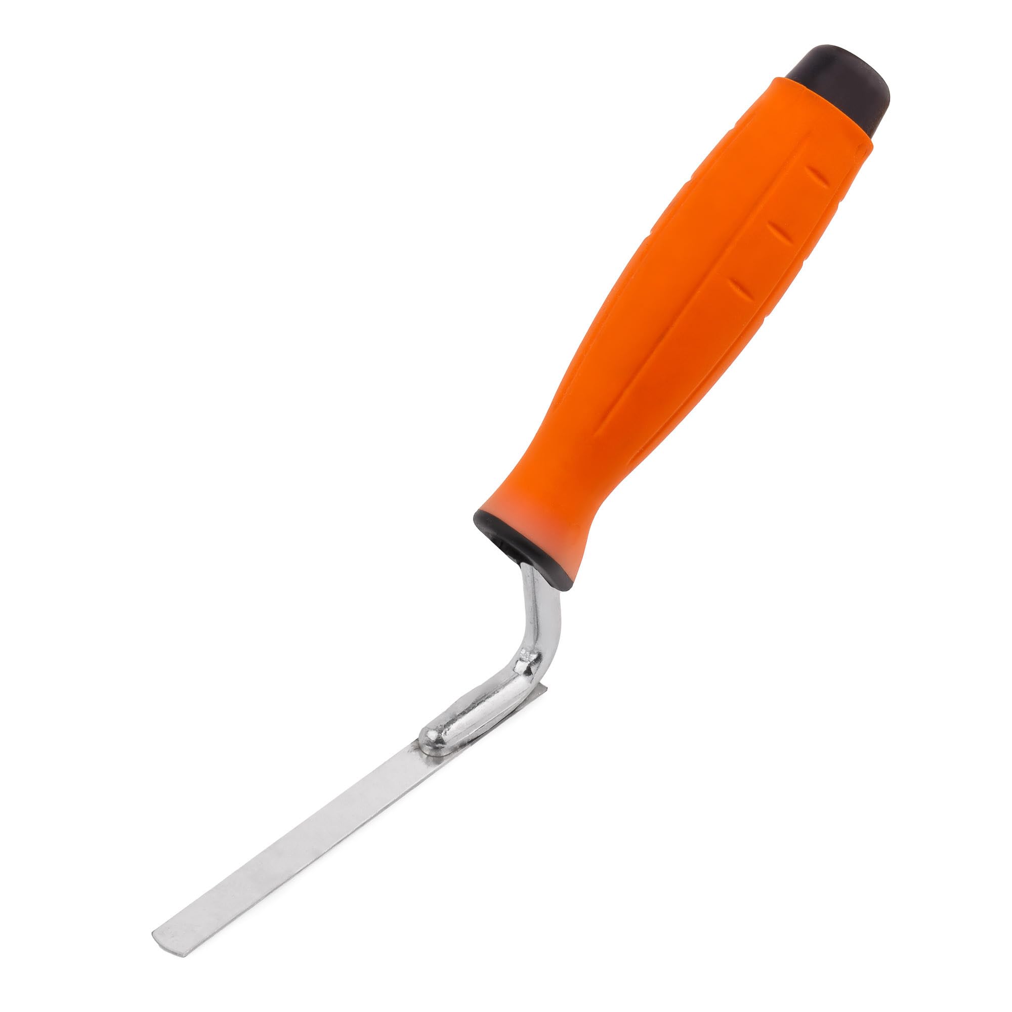 Mivos 10mm Stainless Steel Joint Trowel - Tuck Pointer with Rounded Tip for Filling Masonry Joints with Mortar and Grout - Masonry Tool and Plasterer
