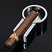 NEW COHIBA Silver Grey Mini Aluminium Alloy Cigar Cigarette Travel Ashtray Holder