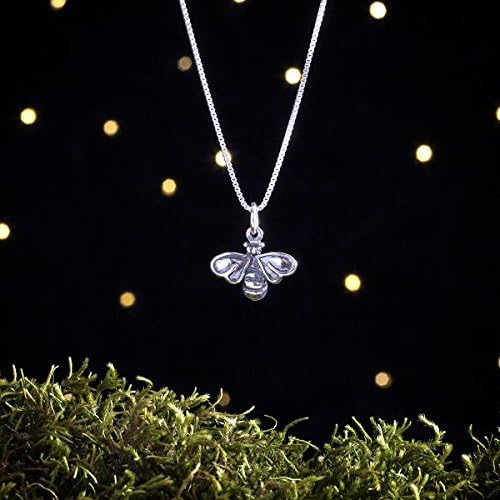 Sterling Silver Honey Bee - (Charm Only or Necklace)