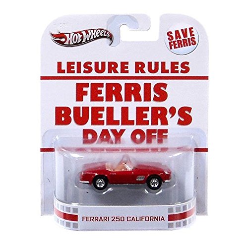Hot Wheels Retro Ferris Buellers Day Off 1:55 Die Cast Car Ferrari 250 California