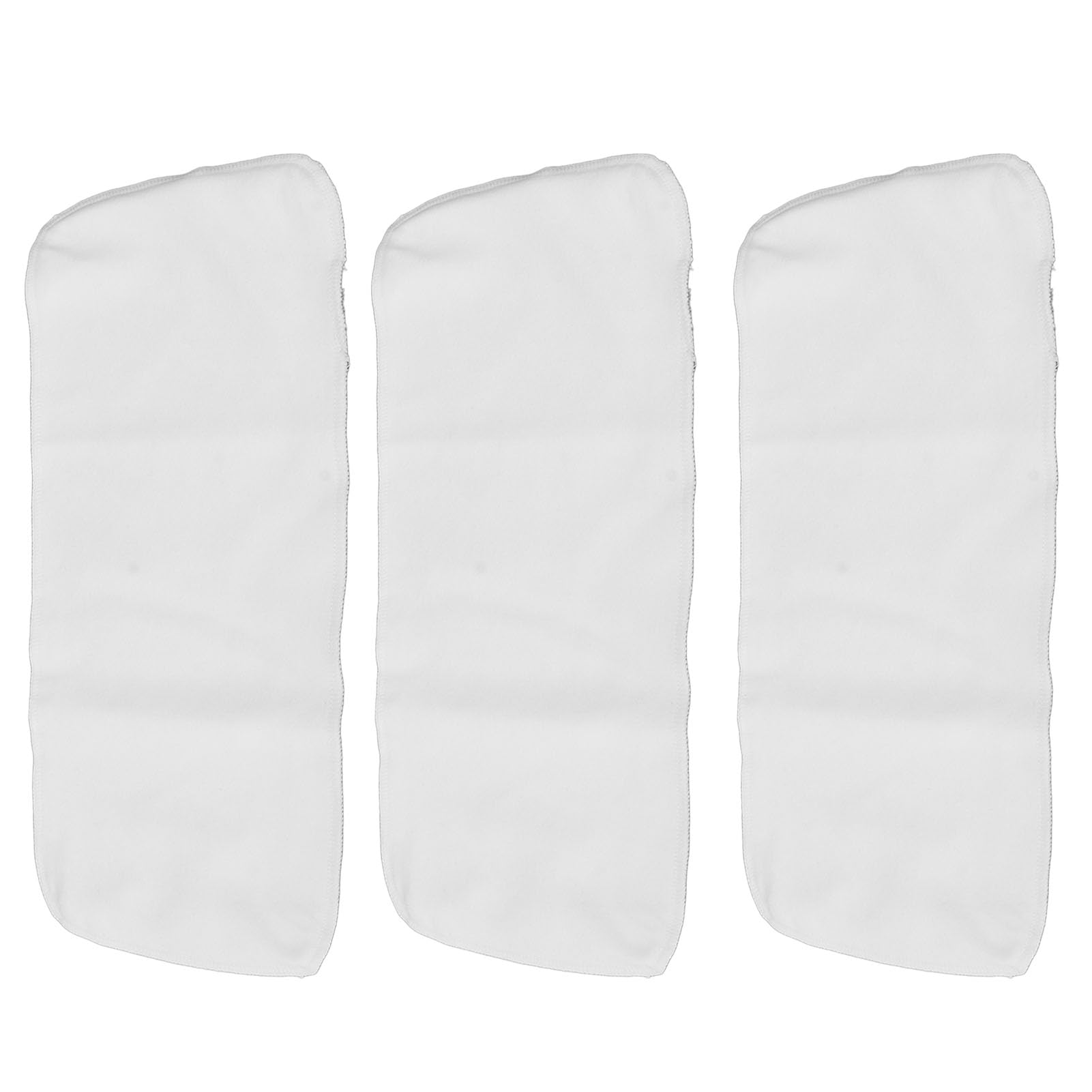 Castor Oil Pack Wrap, 3pcs Reusable Organic Castor Oil Pack, Cotton Castor Oil Pack Oil Pads for Heat Compress, Liver Detox, Fertility, Constipation, Health Sleep, Washable