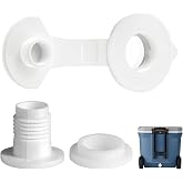 1PCS Coleman Cooler Drain Plug Kit,1" Cooler Drain Plug Replacement for Coleman Coolers Parts, Easy Installation for Compatible Models
