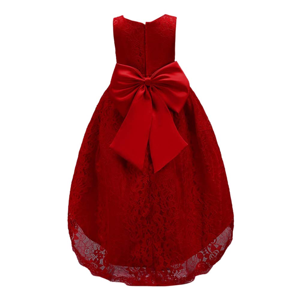 red colour party frocks