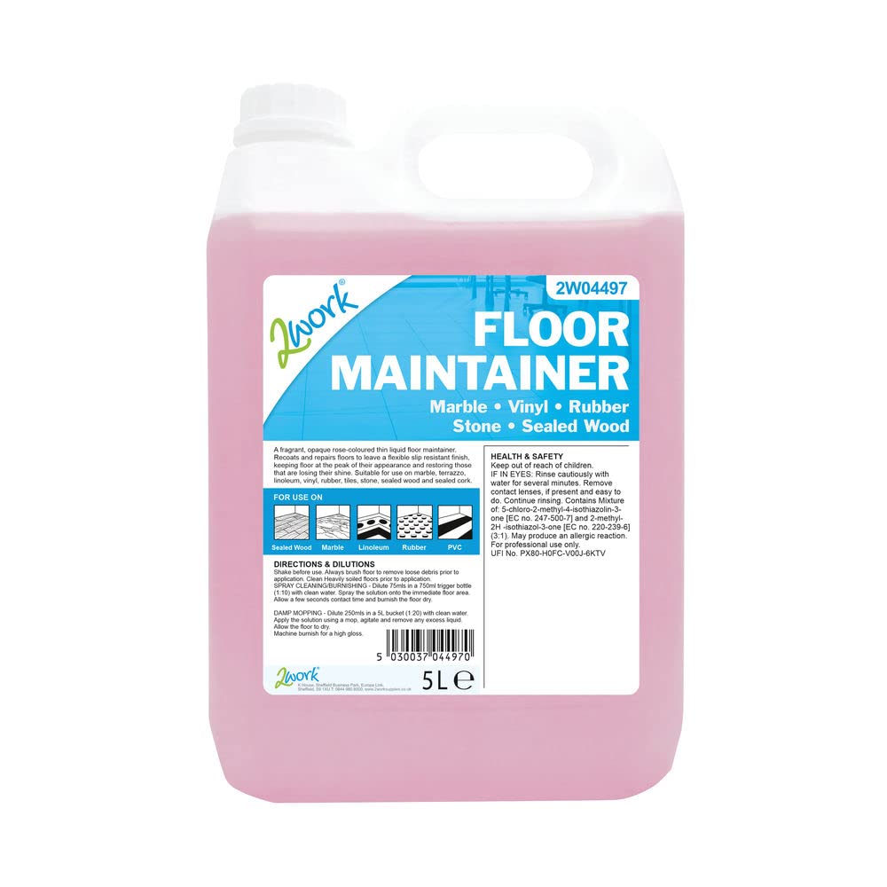 2Work Floor Maintainer Concentrate 5 Litre Bulk Bottle 2W04497