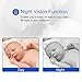 GHB Baby Monitor with Camera Baby Monitors Video Baby Monitor Two Way Talk Night Vision Temperature Monitoring 2.0'' Display