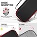 TiMOVO Carrying Case for Nintendo Switch Lite, Durable Hard Shell Portable Bag Game Storage Handbag with Handle for Nintendo Switch Lite Console, Game Cards & Accessories – Black & Redthumb 3