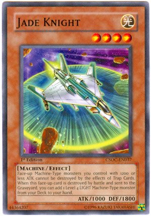 YU-GI-OH! - Jade Knight (SDCR-EN014) - Structure Deck: Cyber Dragon Revolution - 1st Edition - Common