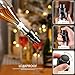 Premium Champagne stoppers,Champagne Bottle stoppers,Champagne Saver for Sparkling Wine Stopper with Built-in Pressure Pump and Wing Lock, Keep bubble with 168H !