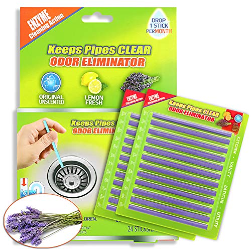 Blingbrione Drain Cleaner Stick Eliminate Sink Odors Prevent Drains