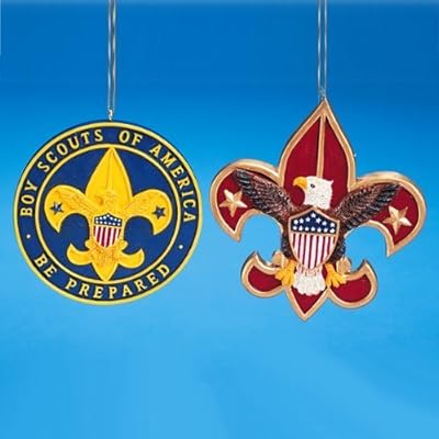 boy scout christmas ornament
