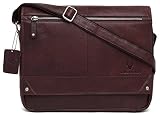 Wildhorn Wildhorn India Leather Brown Laptop Messenger Bag