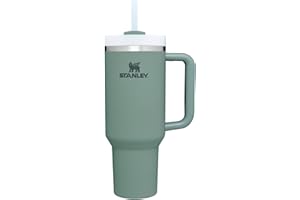 Stanley Quencher H2.0 Soft Matte Collection, Stainless Steel Vacuum Insulated Tumbler with Lid and Straw for Iced and Cold Beverages