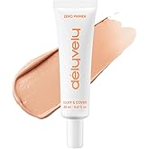 delyvely Zero Primer, K Beauty Face Primer with Pore Minimizer, Oil & Shine Control, Matte Blurring Finish, Smooths Fine Lines & Wrinkles, Long-Lasting Makeup for Oily Skin, 20ml / 0.67 fl. oz