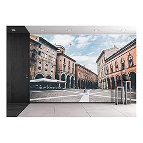 Street in Old Town - Removable Wall Mural | Self-Adhesive Large Wallpaper - 66x96 inches
