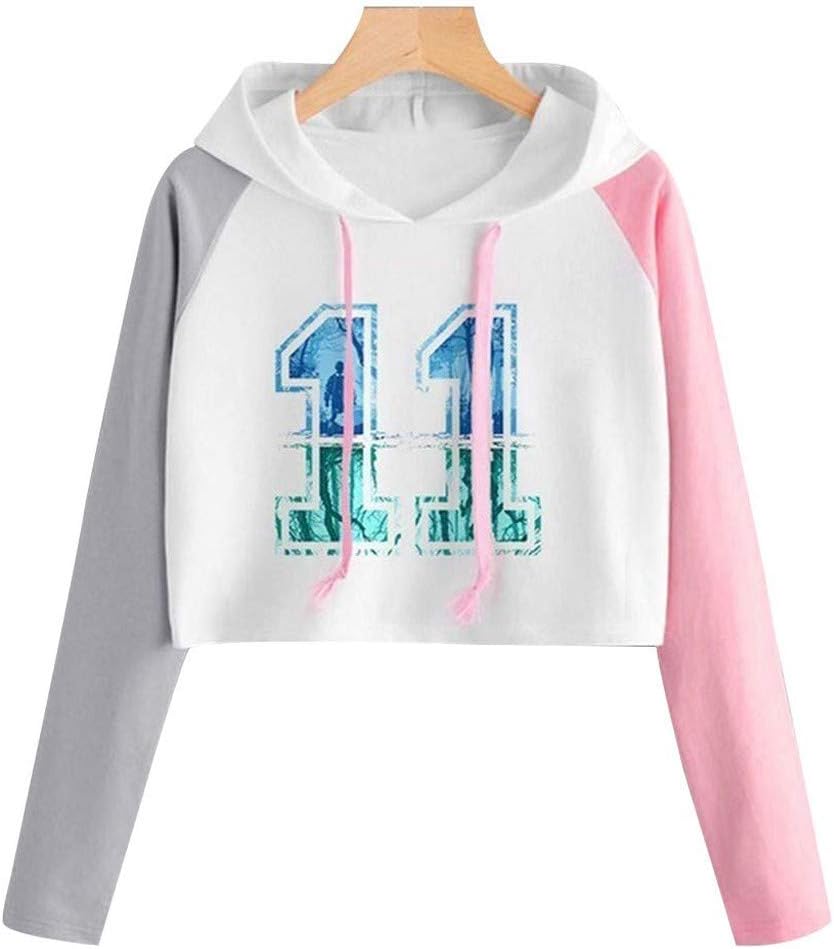 Panfinggin Lightweight Thin Zip-Up Long Sleeve Crop Top Hoodie Sweatshirt for Women, S-XL