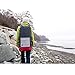 Aqua Quest ‘Rio’ - 100% Waterproof Backpack - 40 L, Lightweight, Durable, Comfortable, Versatile - Gray and Red