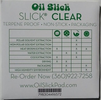 Oil Slick Clear - 50 Pack Envelope