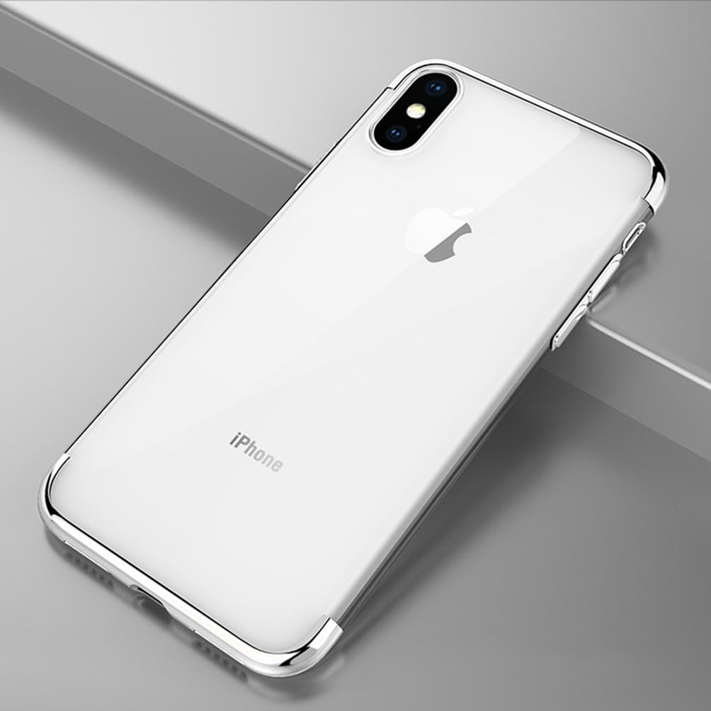 MTTLS iPhone 8 Case iPhone 7 Case Electroplating All-Inclusive Soft Shell Shock Absorption Anti-Scratch Phone Case Cover iPhone X,C,Iphone8plus