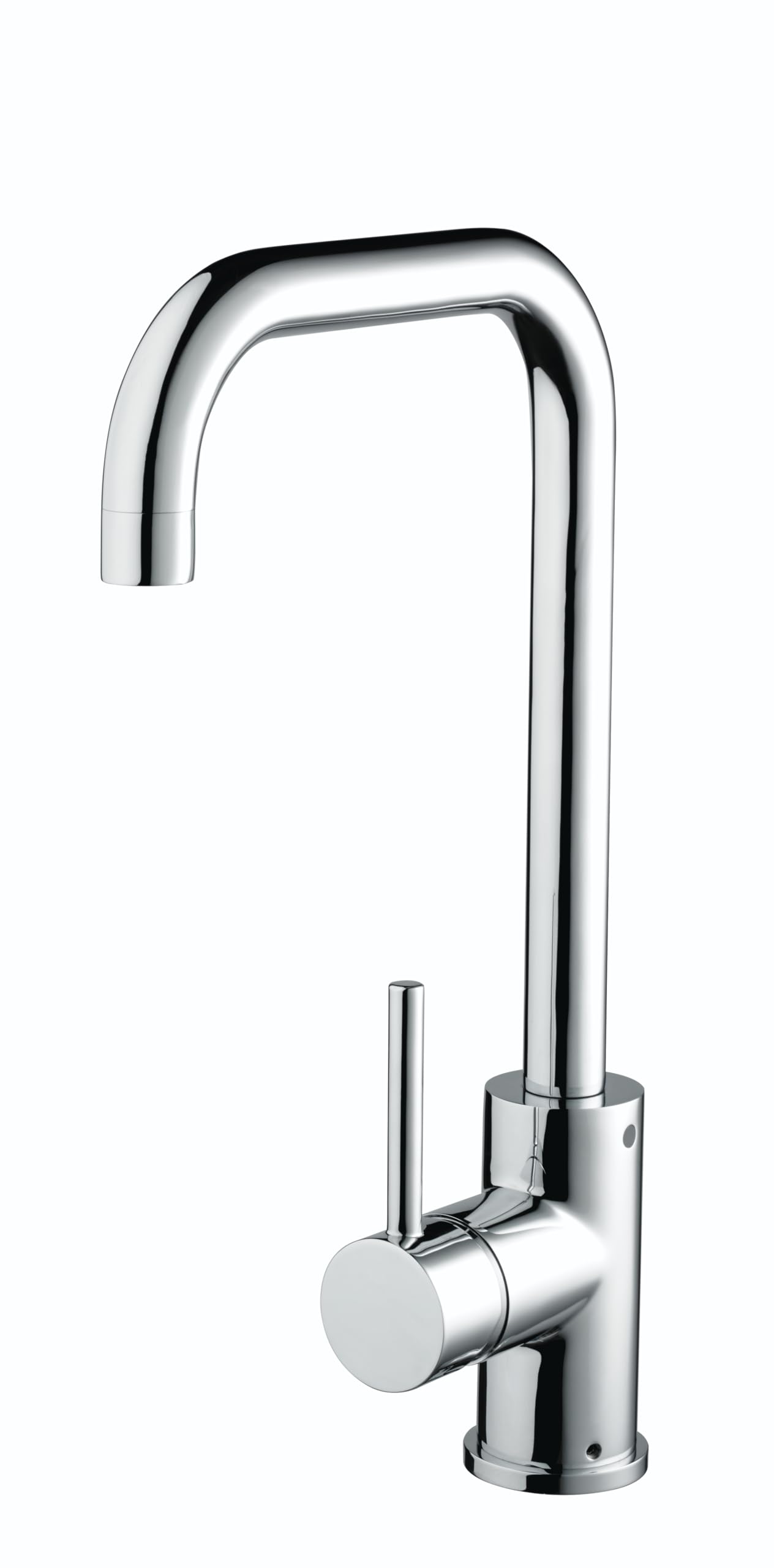 Bristan Lemon Kitchen Tap - swivel spout, single lever EasyFit chrome kitchen sink tap, LMN EFSNK C