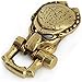 Buckles «Predator mask» of brass - exclusive handmade paracord accessories for survival bracelet or watch buckle.