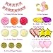 Birthday Decorations Birthday Party Supplies Happy Birthday Banner Pink and Gold Happy Birthday Decor for Women Girls