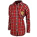 Klew Apparel NHL Hockey 2015 Womens Wordmark Basic Flannel Shirt - Pick Team
