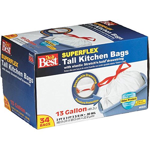 628026 Presto Products 40CT 13Gal Kitchen Bag Hand Tool Sets