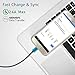 Android Charging Cable 10FT,(3Pack)High Speed Micro USB Charger Cord,Micro 2.0 A Male to B Charging Wire,Durable Long Braided Data Sync Cable for Samsung Phone/Galaxy Tablet/LG/Honor/Windows/PS4- Blue