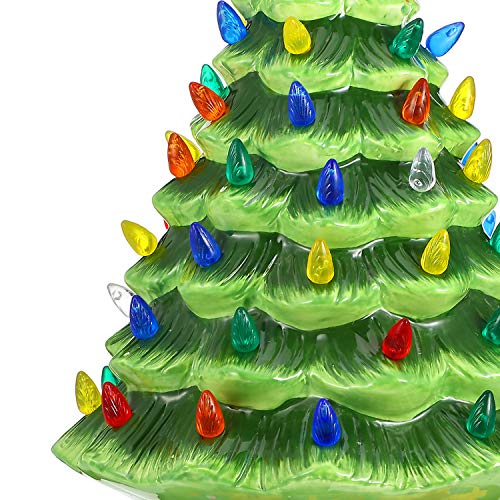 Gejoy 150 Pieces Ceramic Christmas Tree Replacement Lights, Multi Color
