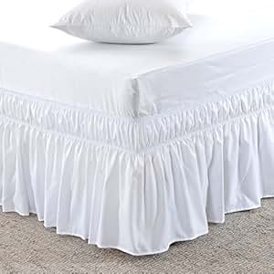 Amazon.com: MEILA Three Fabric Sides Wrap Around Elastic ...