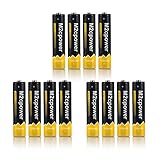 M2cpower® NiMH 1100mAh AAA Rechargeable Batteries (12 Pack)