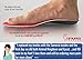 Flat Feet Insoles by Samurai Insoles- Plantar Fasciitis Orthotics, Pronation Relief Guaranteed! Simply Use Our Arch Support Shoe Insert in most Mens or Womens Shoes/Boots M7-7.5/W9-9.5