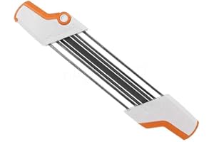 YTING 2 in 1 Metal Easy Chainsaw File Sharpener 4.8mm Replace for Stihl 325 Chain