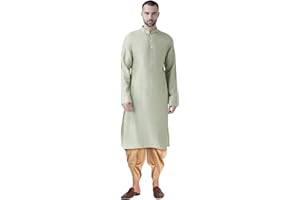 KISAH Mens Kurta - Traditional Indian Ethnic Wear for Men - Ideal for Weddings, Festivals & Celebrations