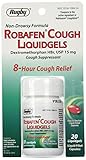 Robafen Cough Liquidgels Dextromethorphan HBr, USP 15mg, 20 Liquidgels (4 Packs)